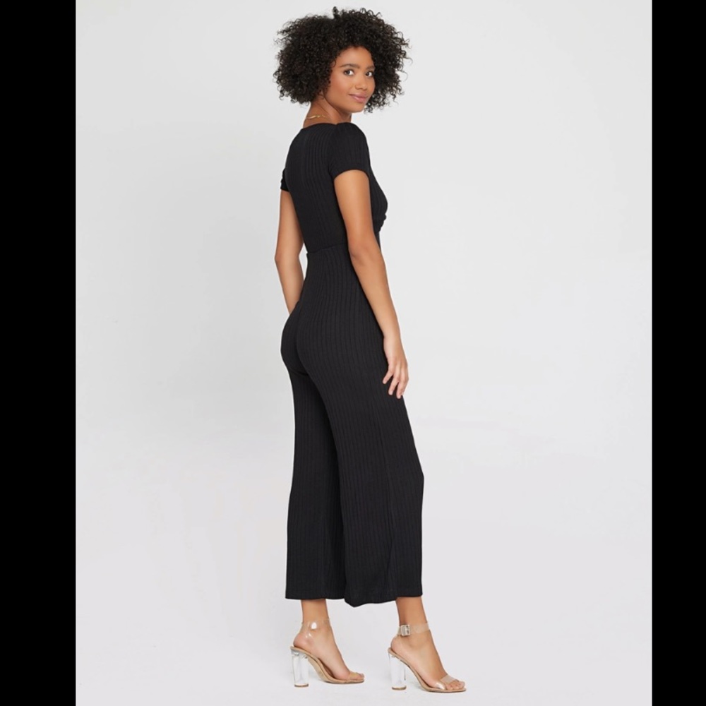 NWT L*Space Jasmine Jumper romper med black